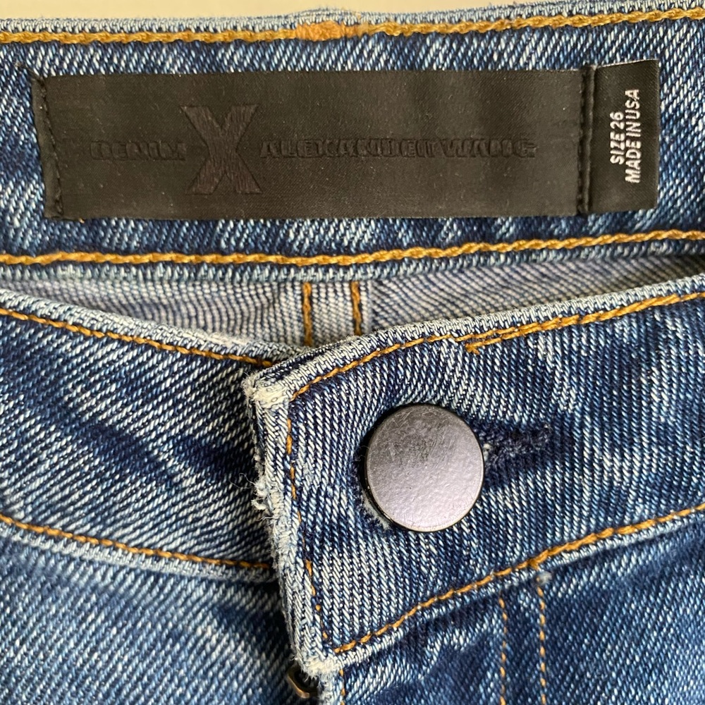 Alexander Wang skinny denim jean sz 26